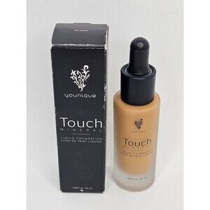 Younique Mineral Touch Liquid Foundation in Khaki .68 fl oz New in Box